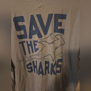 30a save the sharks tee XXL